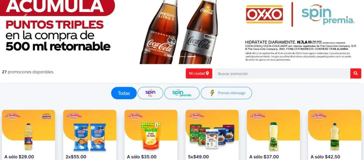 OXXO: ofertas y promociones válidas del 10 al 30 de octubre 2024