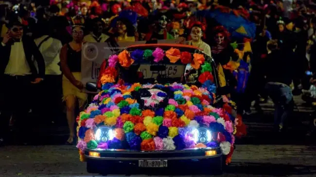 Ya`preparan todo para el Gran Desfile del Día de Muertos de Zacatecas 2024. Foto: Cortesía