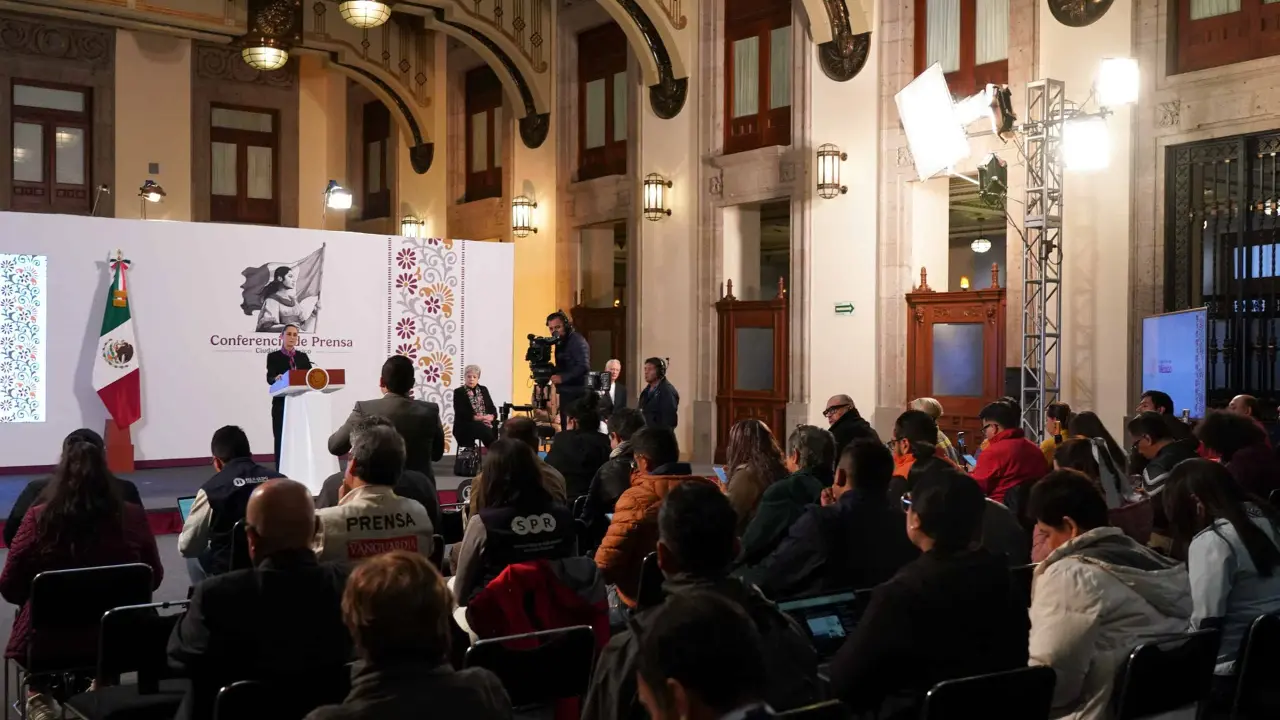 Conferencia de prensa Mañanera del Pueblo.