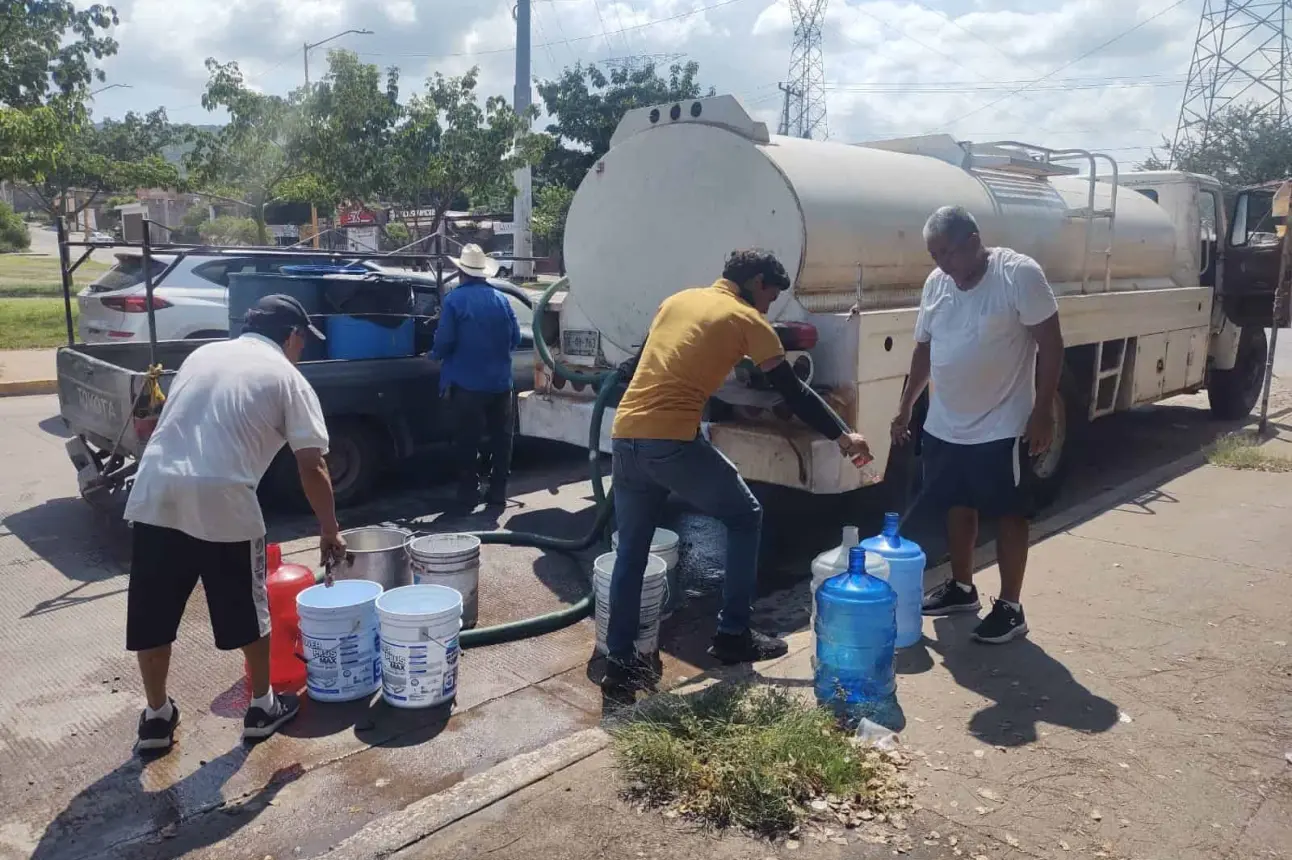 Distribución de agua.