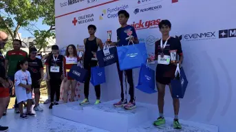 Los hermanos Aguirre Zavala de Navolato conquistan los 5 km en la Carrera de Cruz Roja