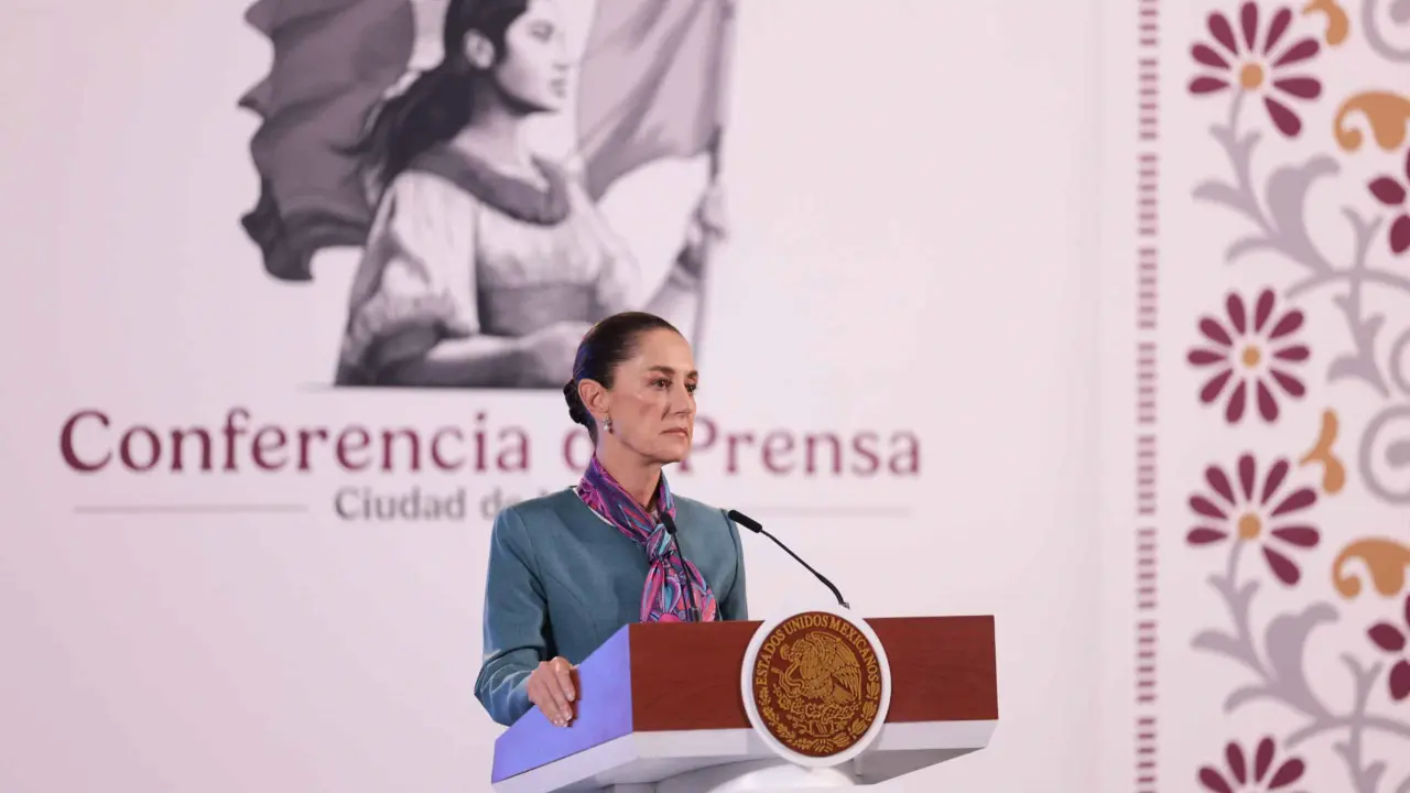 Claudia Sheinbaum, presidenta de México.