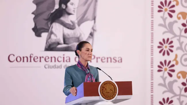 Claudia Sheinbaum, presidenta de México.