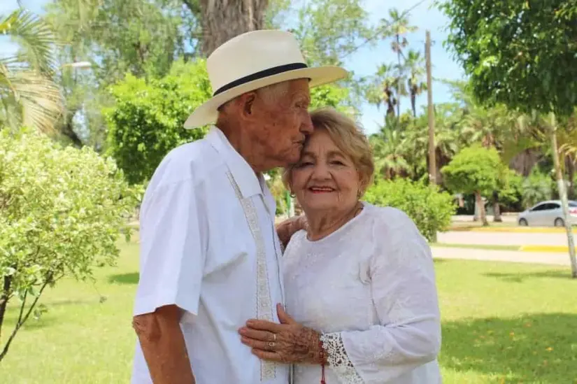 Don Eustaquio y doña Paz han compartido su amor verdadero durante más de  70 años.