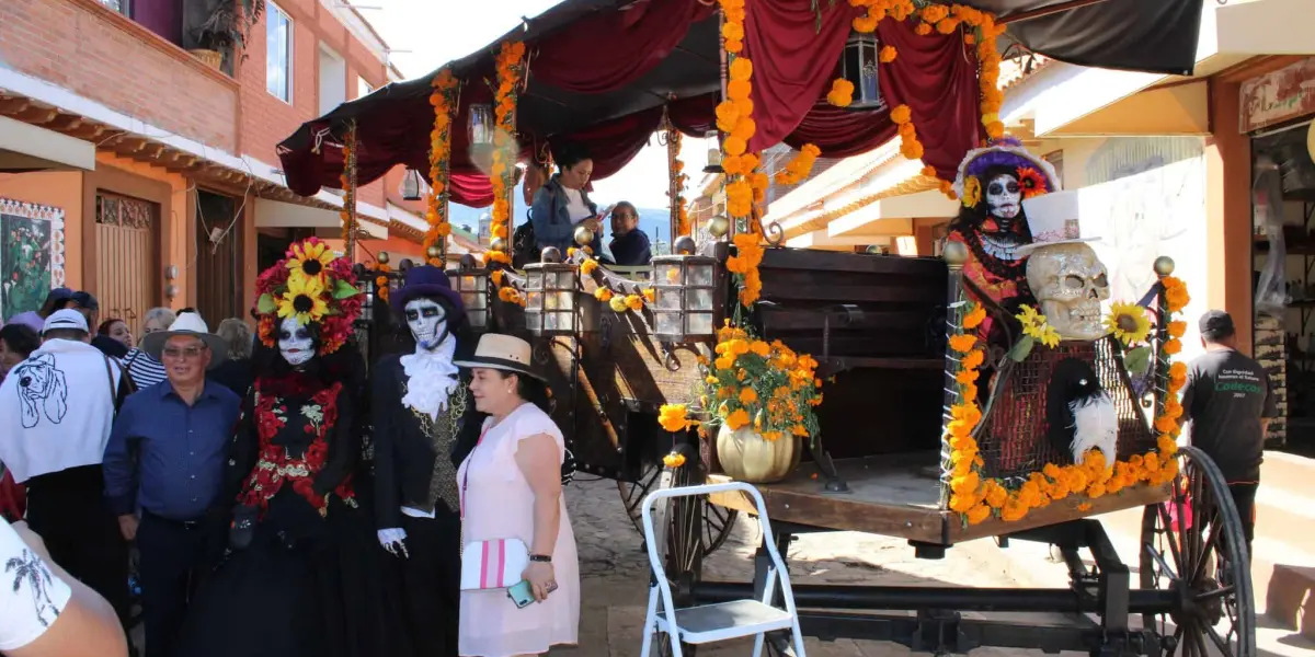 Feria de la Catrina en Capula, Michoacán, un enveto que no puedes perderte.