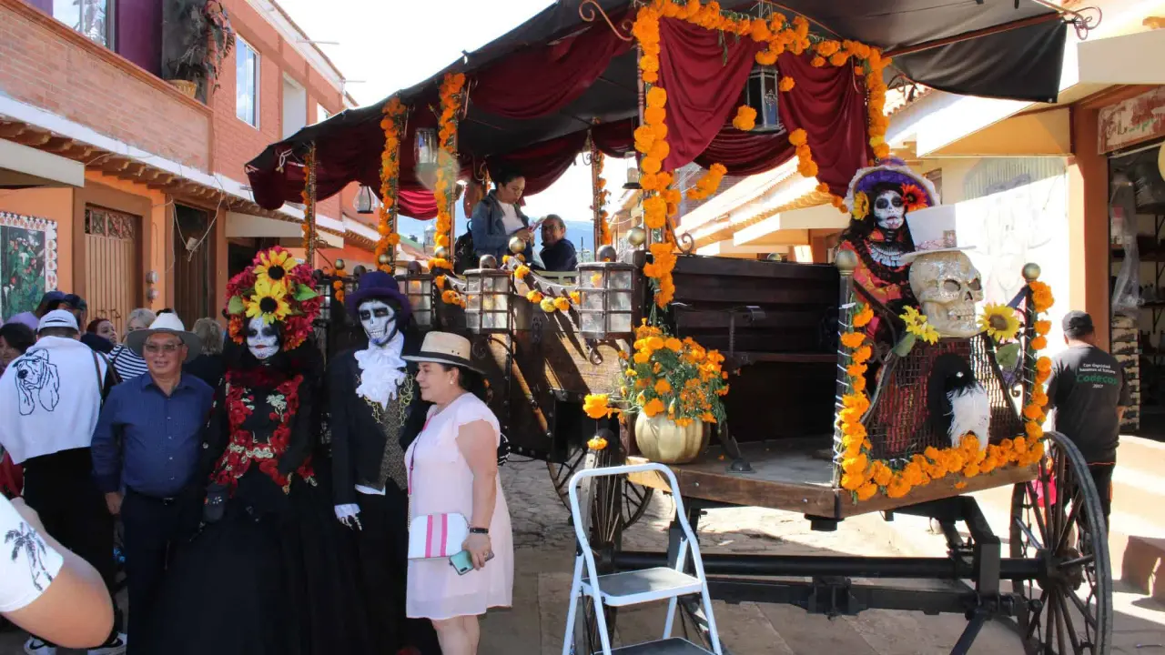 Feria de la Catrina en Capula, Michoacán, un enveto que no puedes perderte.