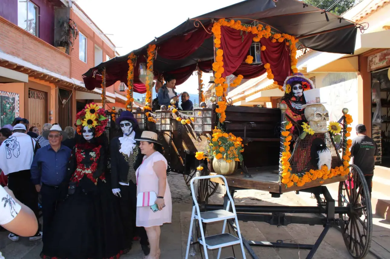 Feria de la Catrina en Capula, Michoacán, un enveto que no puedes perderte.