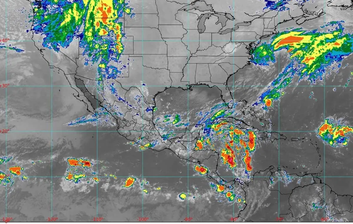 Clima en Sinaloa; hay probabilidad de lluvias y durante el día permanecerá nublado.