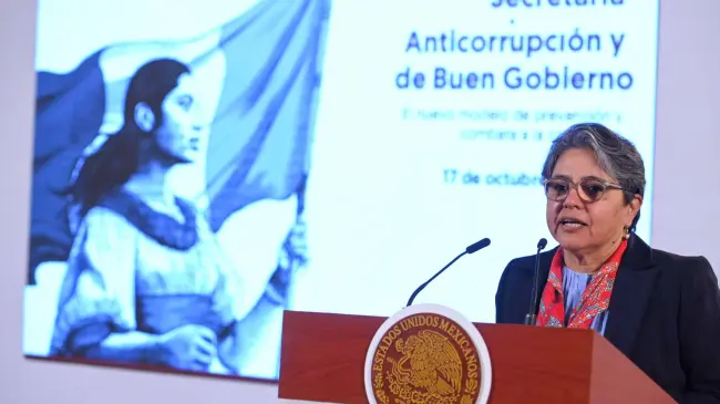 Anuncia la Secretaría Anticorrupción y Buen Gobierno, sustituye a Función Pública a Secretaría Anticorrupción.