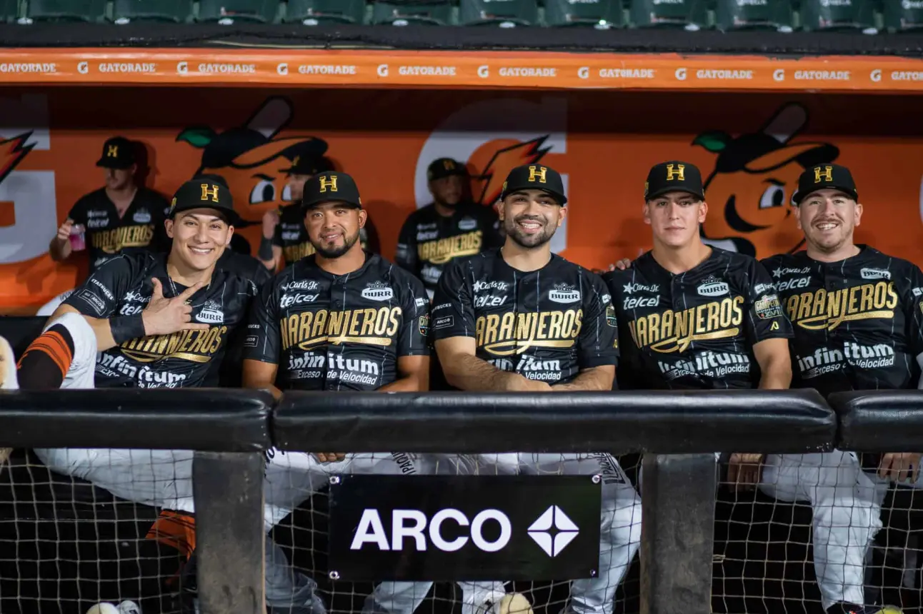 Jugadores de Hermosillo | Imagen: Naranjeros