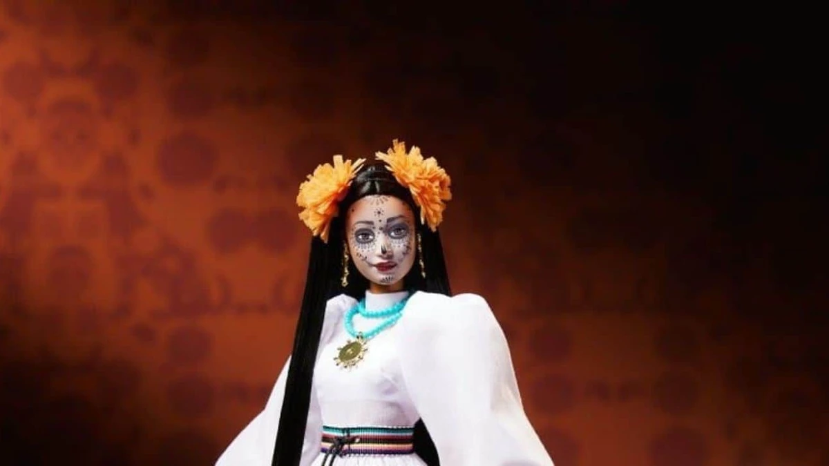 Barbie Día de Muertos llega a México. Foto: Cortesía