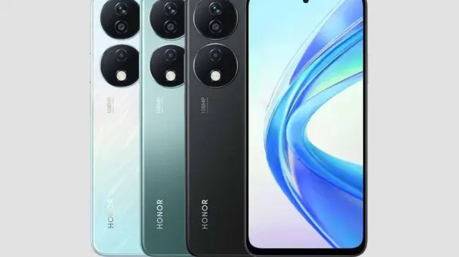 Honor X9b incluye pantalla d 6,8 pulgadas y altavoces estéreo. Foto: Cortesía