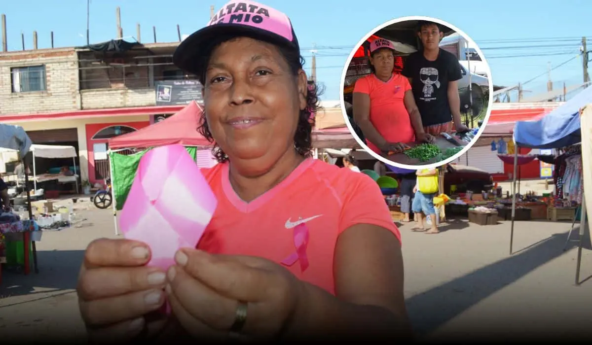 ¡Vivir para contar su historia! Natividad Rodríguez Álvarez, sobreviviente de Cáncer de Mama, alza la voz por la prevención y detección oportuna. Foto: Juan Madrigal