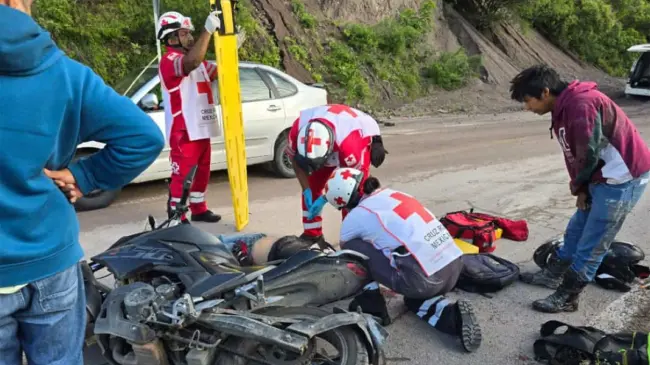 Así los motociclistas y su vulnerabilidad en el tráfico vehicular