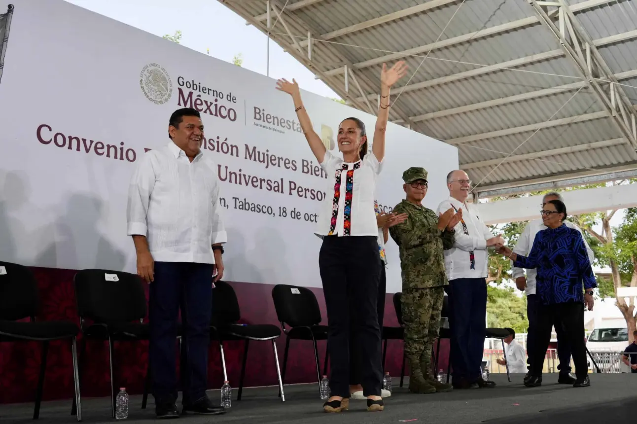 Claudia Sheinbaum enlista obras y proyectos que se realizarán en Tabasco en el 2025.