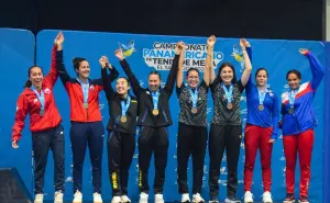 México obtiene medalla de bronce Campeonato Panamericano de tenis de mesa