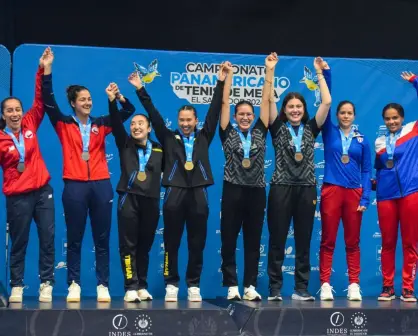 México obtiene medalla de bronce Campeonato Panamericano de tenis de mesa