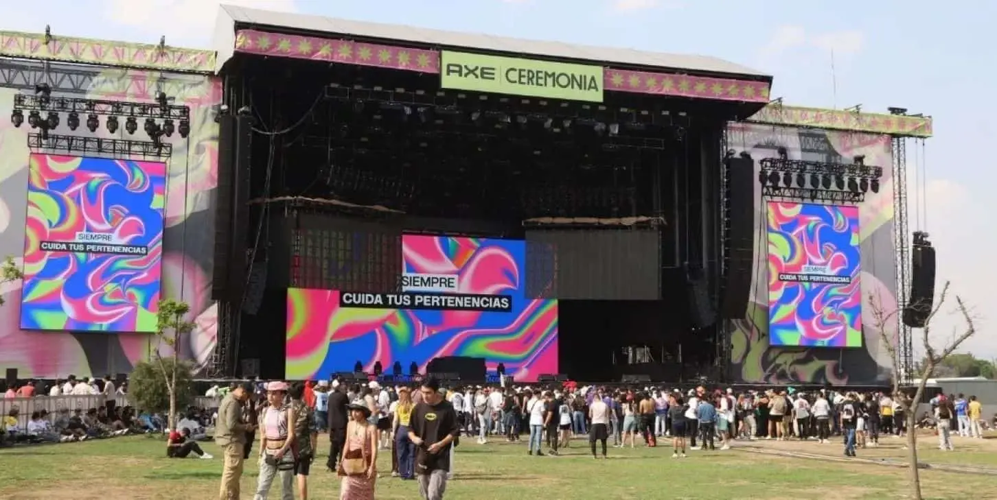 El Festival Axe Ceremonia será el 4 y de 5 abril en la CDMX. Foto: Cortesía