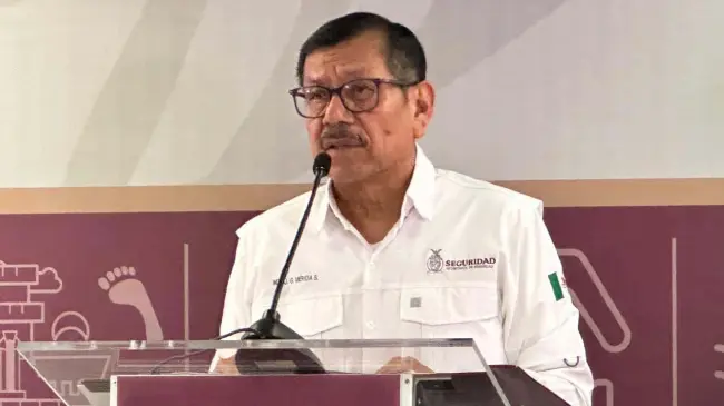 Gerardo Mérida Sánchez, secretario de Seguridad Pública en Sinaloa.