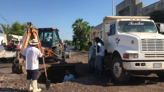 Colonias sin agua en Culiacán.