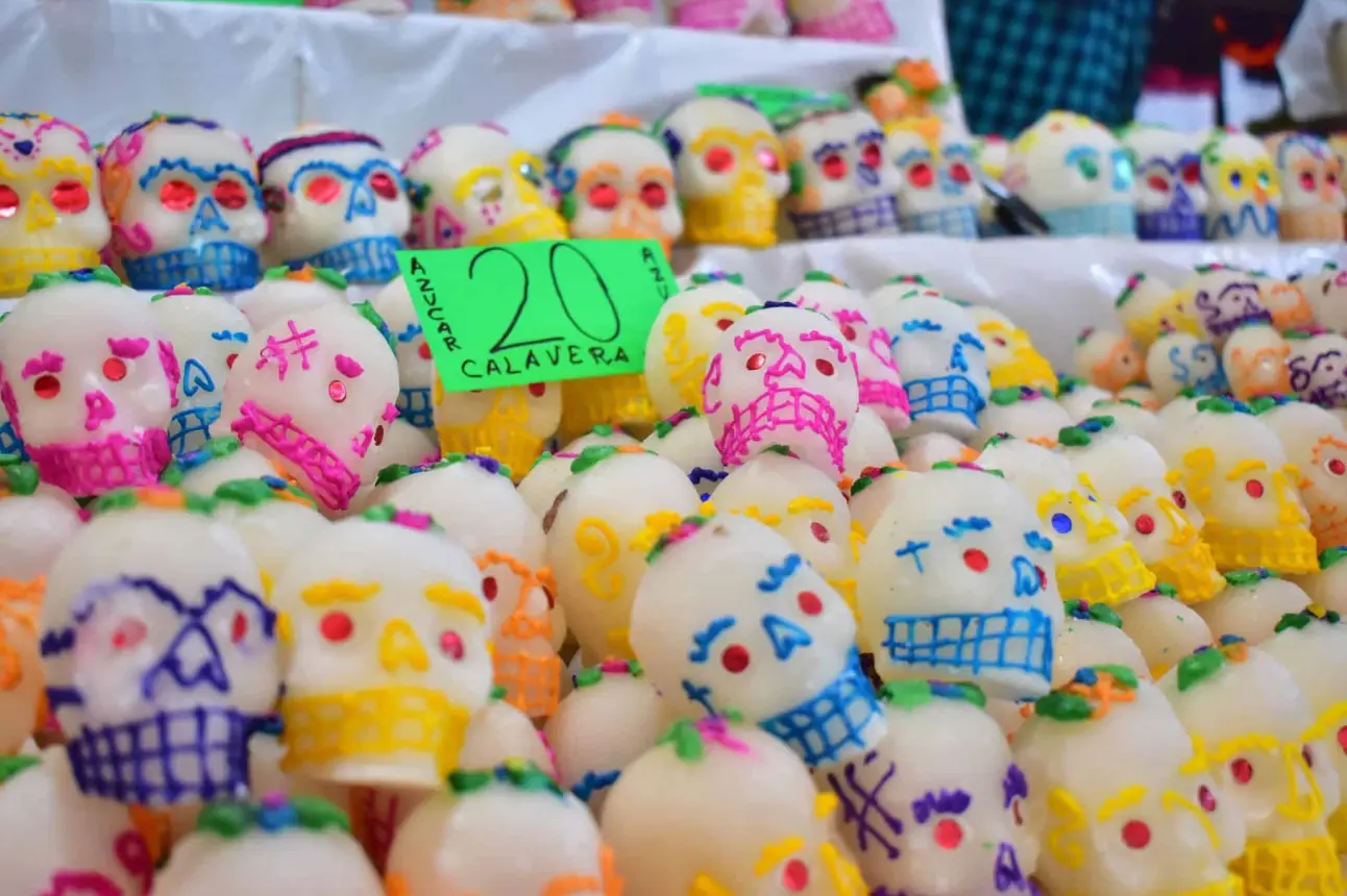 Tianguis de Los Muertitos en Aguascalientes 2024. Foto: Cortesía