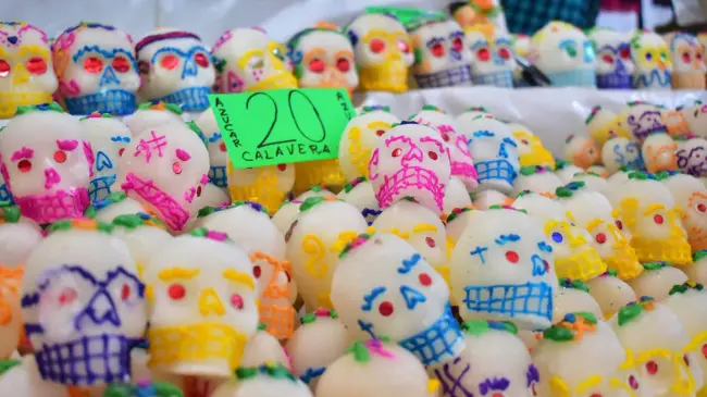 Tianguis de Los Muertitos en Aguascalientes 2024. Foto: Cortesía