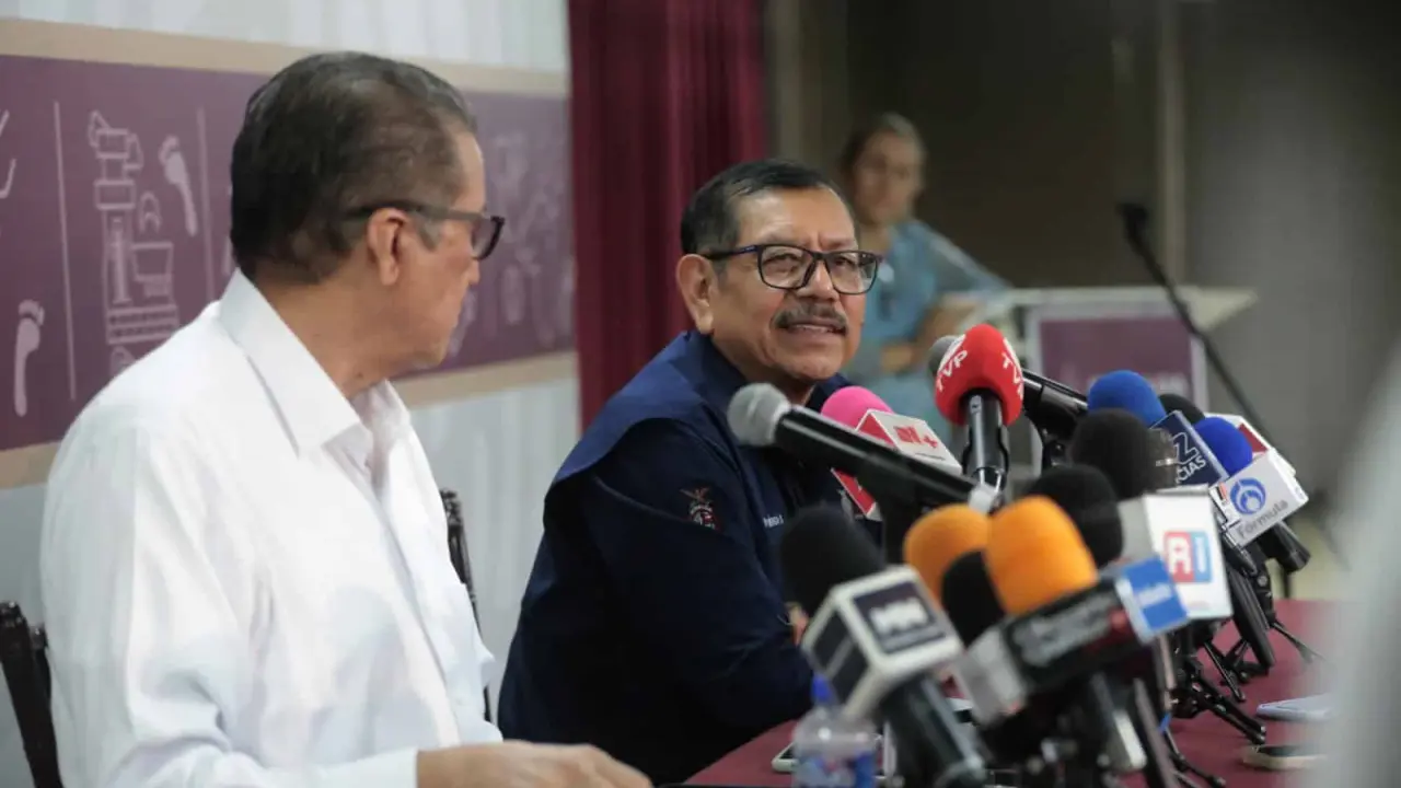 Secretario de Seguridad Pública, Gerardo Mérida Sánchez.