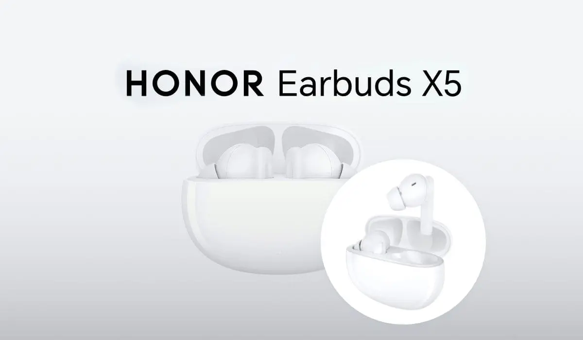 Auriculares Honor Earbuds X5 prometen cancelación de ruido media. Foto: Cortesía