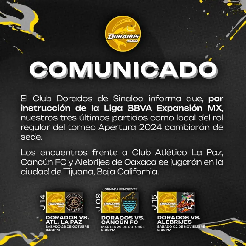 Comunicado oficial