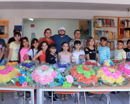 ¡Creatividad y Cultura! Concluye con éxito el taller de coronas para Día de Muertos en Quilá