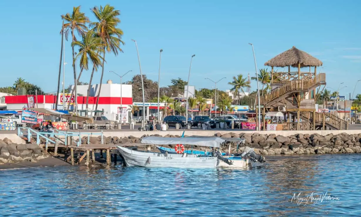 Así luce el hermoso Malecón de Altata en Navolato. Foto: Sinaloa 360 / Miguel Ángel Victoria