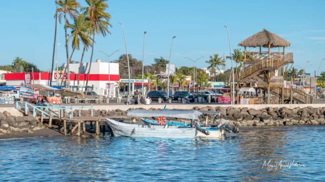 Así luce el hermoso Malecón de Altata en Navolato. Foto: Sinaloa 360 / Miguel Ángel Victoria