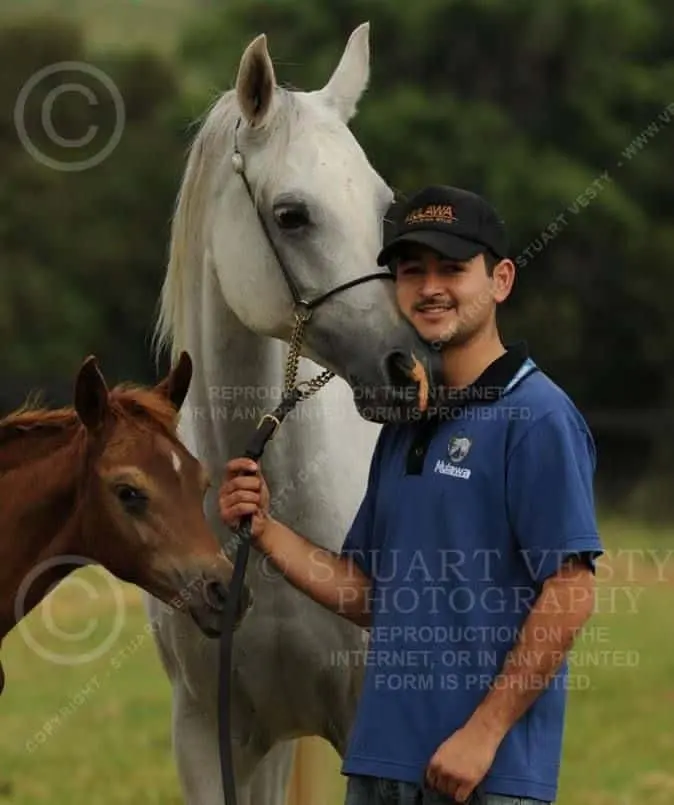 Con el paso del tiempo Javier Alonso entrenó caballos campeones nacionales.