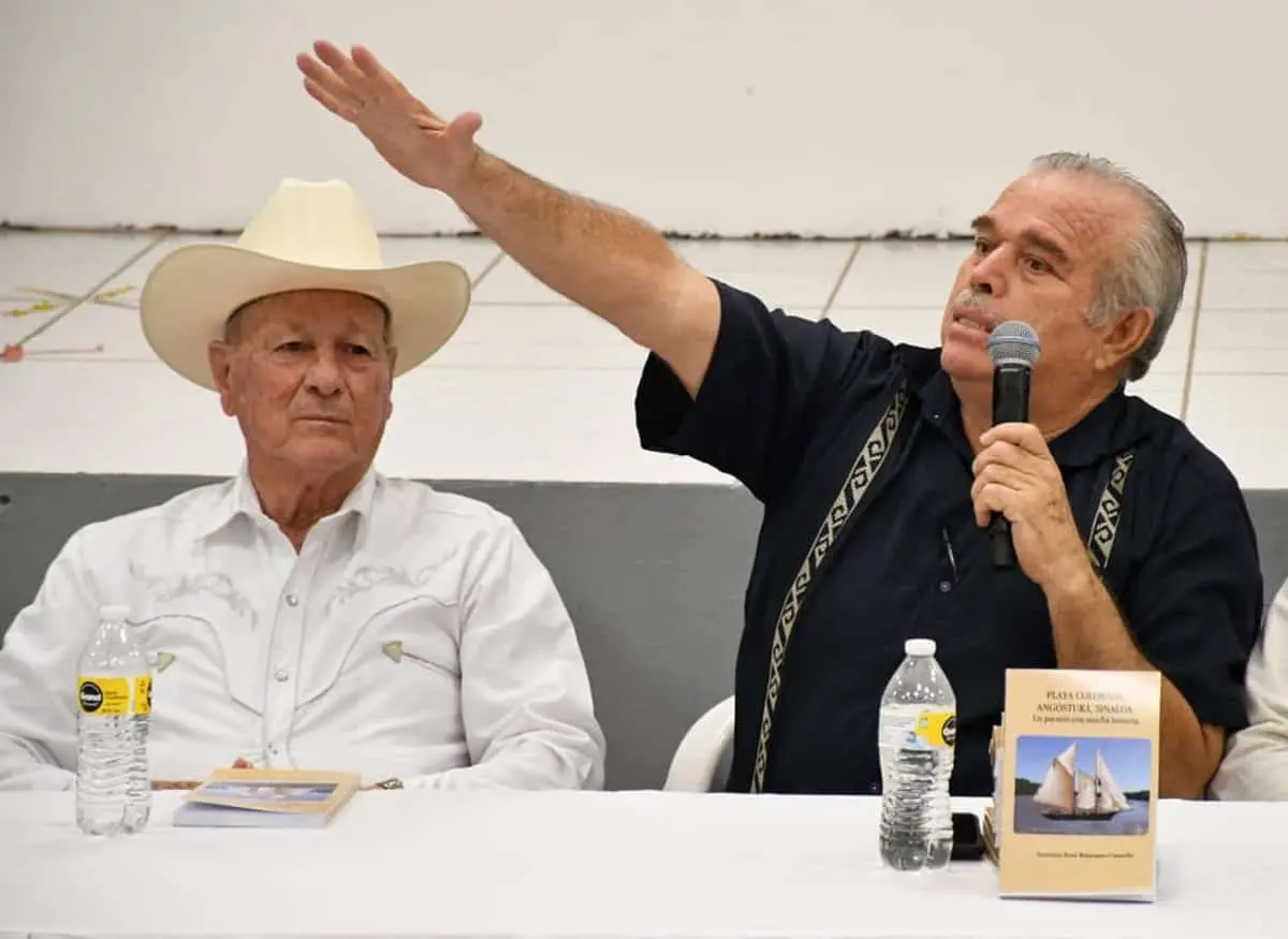 En el marco del Gran Festival Cultural Sinaloa las Artes se realiza la presentación del libro  Playa Colorada, Angostura; Un Paraíso Con Mucha Historia.