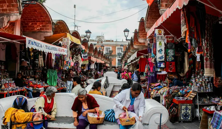 Puebla es conocida por una amplia gastronomía, pero no solo los paltillos saldos destacan. Los típicos dulces, también son tradición. Foto: Chris Luengas y Lan Yao.