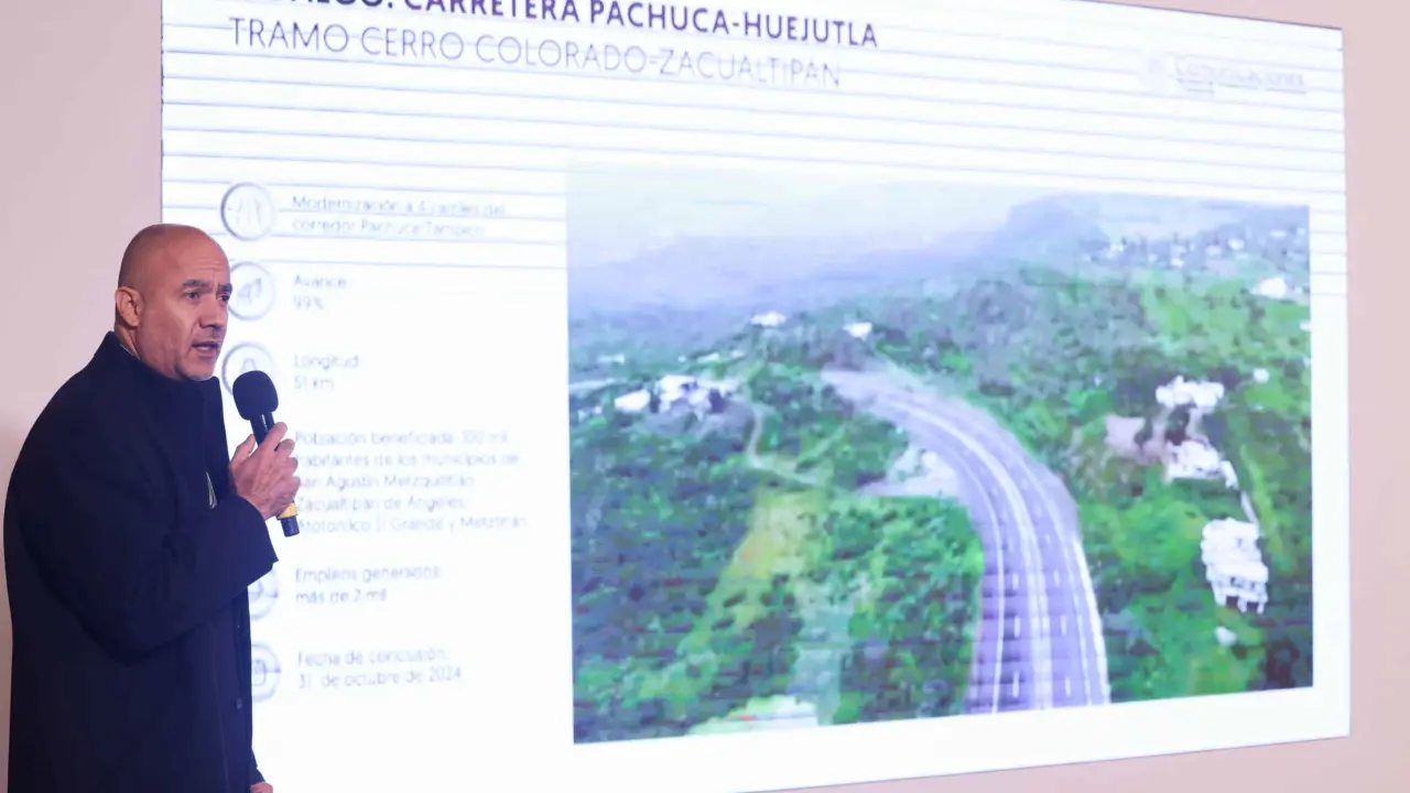 SICT informa sobre las autopistas, puentes y carreteras en México que serán concluidas en el 2025.