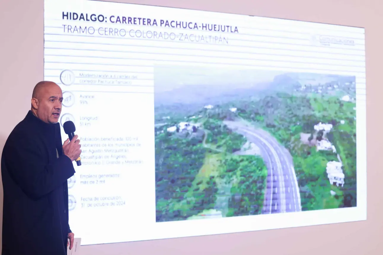 SICT informa sobre las autopistas, puentes y carreteras en México que serán concluidas en el 2025.