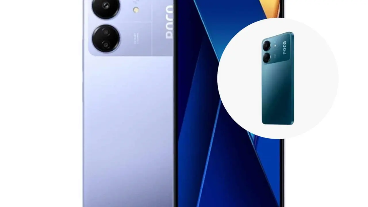 El celular POCO C65 con memoria RAM de 6 y 8 GB. Foto; Cortesía