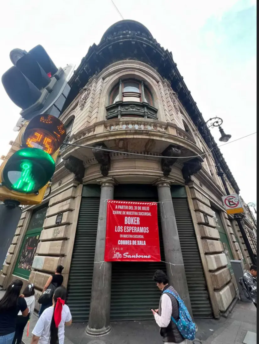 Sanborns cierra algunas de su tiendas en México. Foto @eriktagle