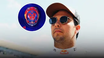 F1: Checo Pérez usará casco conmemorativo de lucha libre en el GP de México