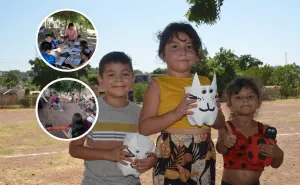 Niños y niñas en Culiacán despiertan su creatividad con talleres gratuitos en la Unidad Deportiva Los Ayalés de la colonia Progreso