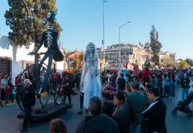 Ruta del desfile del Día de Muertos, en la ciudad de Chihuahua