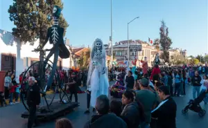 Ruta del desfile del Día de Muertos, en la ciudad de Chihuahua