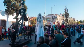 Ruta del desfile del Día de Muertos, en la ciudad de Chihuahua