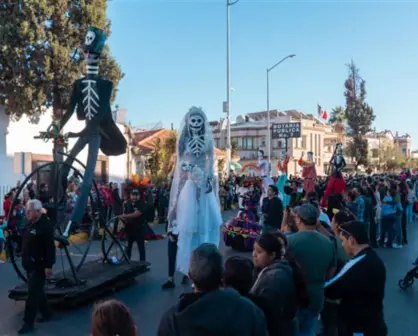 Ruta del desfile del Día de Muertos, en la ciudad de Chihuahua