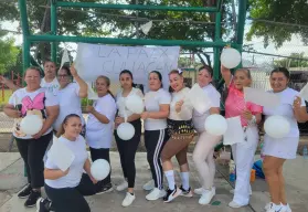 ¡Zumba por la Paz! Sonia y sus alumnas piden un Culiacán más seguro a través del baile