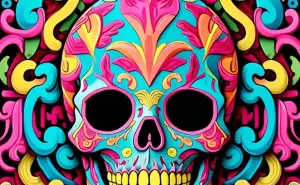 Cómo crear diseño calaveritas con Whatsapp