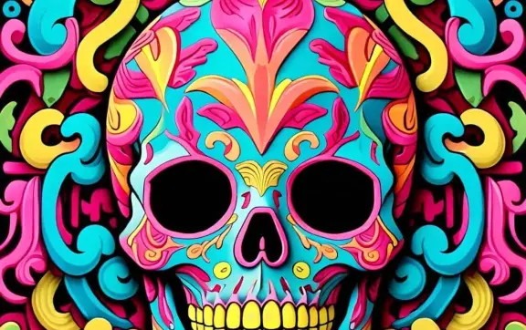 Cómo crear diseño calaveritas con Whatsapp