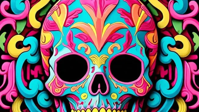Diseños de calaverita a través de la IA en WhatsApp. Foto: Tus Buenas Noticias