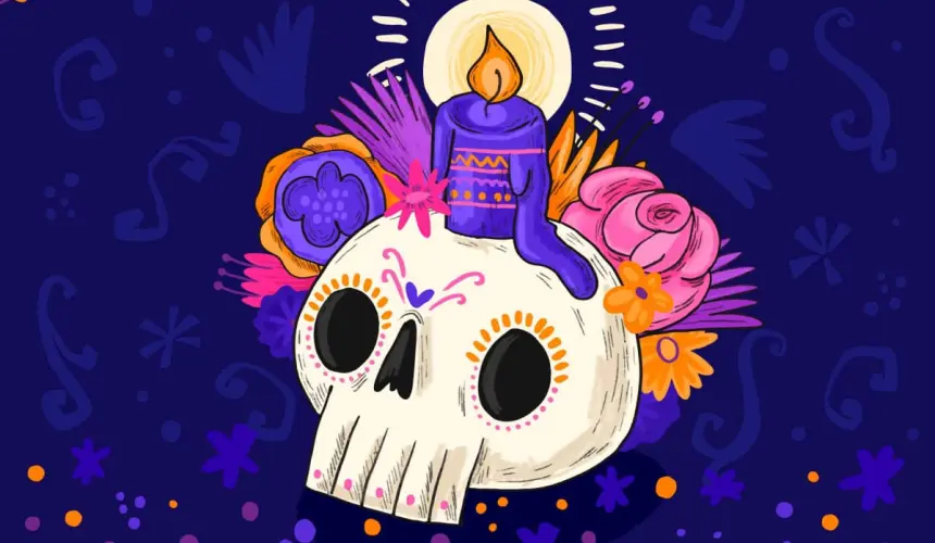 Las calaveritas literarias forman parte de las tradiciones del Día de Muertos. Imagen: Freepik